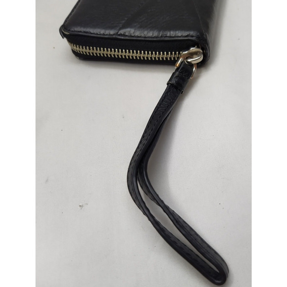 Marc By Marc Jacob Leather Zip Around Credit Card Wristlet Wallet - Picture 8 of 15